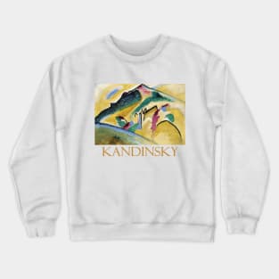 Autumn Landscape (1911) by Wassily Kandinsky Crewneck Sweatshirt